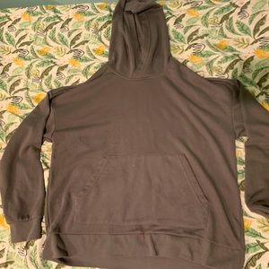 Grey hoodie with pocket